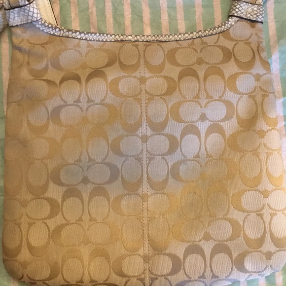 Coach Penelope Signature Crossbody Khaki F16536 - Picture 2 of 8